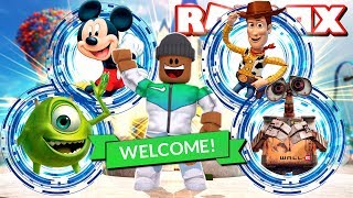 ROBLOX DISNEY TYCOON [upl. by Vins]