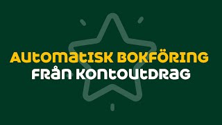 Automatisk Bokföring från kontoutdrag [upl. by Eecats116]