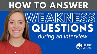 What is Your Biggest Weakness HOW TO ANSWER THIS HARD INTERVIEW QUESTION EXAMPLE INCLUDED [upl. by Garreth571]