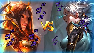 BARON LANE LEONA VS CAMILLE  WILD RIFT [upl. by Latterll]