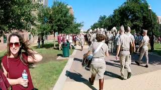 Fightin Texas Aggie Band  Fallout and Step Off  September 7 2024 [upl. by Bocaj]