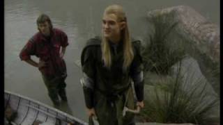 LOTR Fellowship of the Ring DVD Orlando Bloom Featurette [upl. by Eelarbed]