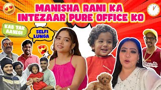 Manisha Rani Ka Intezaar Pure Office Ko🤗⏳🥰 Bharti Singh  Haarsh Limbachiyaa  Golla [upl. by Dam885]