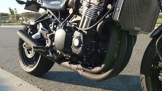 Kawasaki Z900RS KFactory CSR Exhaust Sound [upl. by Raknahs]