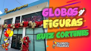 Conoce Nuestra Tienda de Globos y Figuras Ruiz Cortines [upl. by Ennoryt]