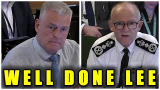 Lee Anderson MP Destroys Met Police Boss 👏 [upl. by Euqinahc]