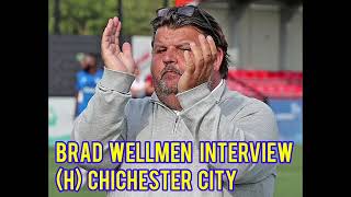 Brad Wellmen Interview  Canvey Island 23 Chichester City 2nd November 2024 [upl. by Mota]