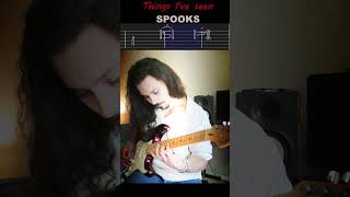 THINGS IVE SEEN spooks guitar guitarriffs music tabs rap cover guitarcover rapper [upl. by Pease]