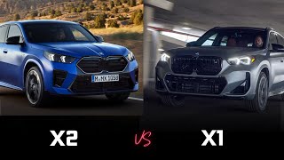 BMW X1 vs X2 2025  Which Luxury SUV IS Best For You [upl. by Ferdy]