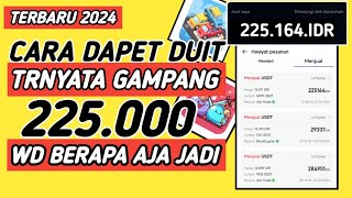 APLIKASI UNTUNG TERCEPAT 2024 WD 225RB PER HARI APK PENGHASIL SALDO DANA TERCEPAT 2024 [upl. by Aicak531]