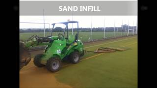 Astroturf Sand Extraction Specialist Maintenance [upl. by Ycnaf]