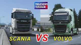 Truckers Of Europe 3 SCANIA VS VOLVO [upl. by Muriah162]