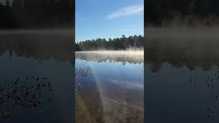 Grundy Lake on a beautiful sunny morning grundylake nature lake outdoors [upl. by Nic]