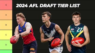 2024 AFL Draft Player Tier List  AFL Enjoyers [upl. by Elauqsap]