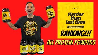 Rating amp Ranking all HTLT Protein Powders  Greg Doucette [upl. by Akim]