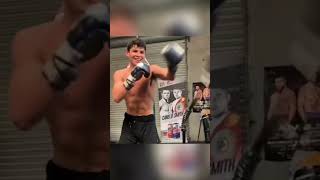 Ryan Garcia’s Speed is Unreal😮‍💨 boxing ryangarcia [upl. by Anihsak]