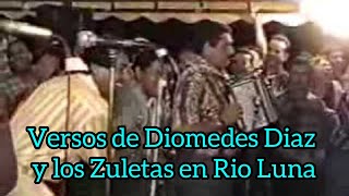 Versos De Poncho y Diomedes Diaz En Parranda [upl. by Wilkens720]