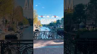 How to plan a trip to Amsterdam 🇳🇱 amsterdam travel [upl. by Teryl]