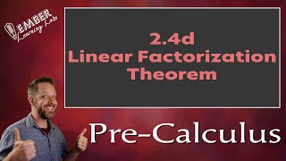 24d More Zeros Examples  PreCalculus  Ember Learning Labs [upl. by Yenor]