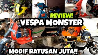 Review VESPAVESPA MONSTER 2 TAK GANAS RATUSAN JUTA [upl. by Hickie943]