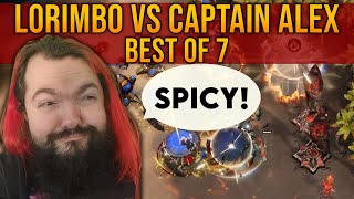 Lorimbo vs Captain Alex  WEEKEND BEST OF 7 SHOWMATCH [upl. by Ronacin239]