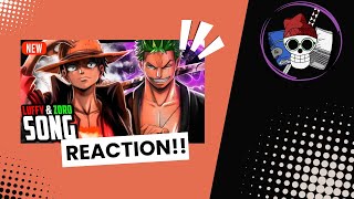 LUFFY AND ZORO RAP SONG  Supernova  GameboyJones x Geno Five Reaction [upl. by Russell]