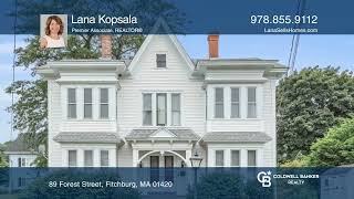 89 Forest St Fitchburg MA [upl. by Mehelhteb]