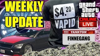 GTA 5 Online New Lucky Wheel Podium Car APRIL 20TH UPDATE [upl. by Petit84]