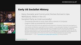 Ecosocialism 101 Session 3 Early US Socialist History [upl. by Karb706]