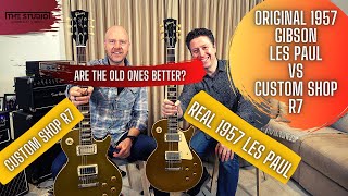 1957 Gibson Les Paul vs Custom Shop R7  Are The Old Ones Better [upl. by Lleinad325]