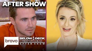 Ellie Dubaich Was quotIn Shockquot Joe Turned Her Down  Below Deck Med After Show S9 E12 Pt 2  Bravo [upl. by Yuri]