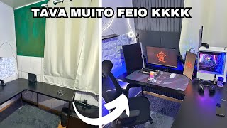 Transformando meu Setup de Pobre em um Estúdio KKKK [upl. by Lorne915]