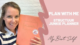 PLAN WITH ME  STRUCTUURJUNKIE PLANNER week 28 [upl. by Taggart]