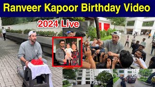 Ranbir Kapoor birthday live video 2024 l ranveer kapoor birthday celebration l ranveer kapoor house [upl. by Annadiane255]