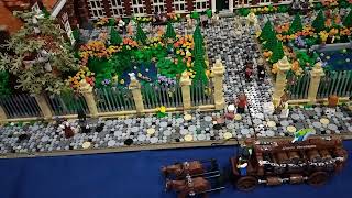 Frans Hals Museum at Haarlem built in Lego over at Brickmania Antwerp 2024 [upl. by Noslien]