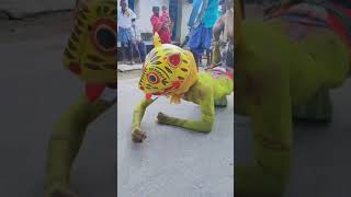 పెద్దపులి పండుగ  Village Moharram  Peddapuli Festival  Peerila Panduga  Peddapuli Dance Shorts [upl. by Ashlie]