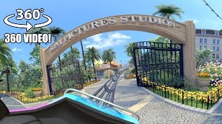 AWESOME Motiongate Dubai Theme Park 360 Degree Roller Coaster Tour [upl. by Assiren]