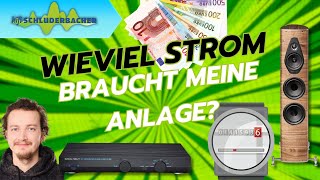 Wieviel Strom verbraucht meine Hifi Anlage Wir haben den Test gemacht [upl. by Alitha]