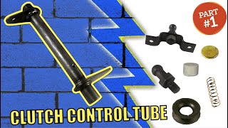 Willys Jeep Clutch Control Tube Assembly INSTALL  Part 1 [upl. by Charleton]