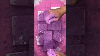 Dyed purple gym chalk  plain [upl. by Itoc]