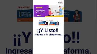 Ya puedes inscribirte en el curso gratuito del Ceplan ¡No pierdas esta oportunidad [upl. by Honor925]