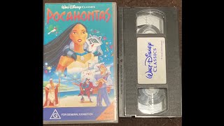 OpeningClosing to Pocahontas 1996 VHS [upl. by Ahsem]