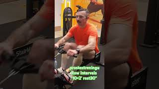 Row intervals 🔥🔥🔥 sports motivation trening workout runner running rowing prostoztreningu [upl. by Elissa]