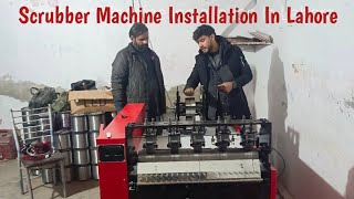 Scrubber Machine Installation In Lahore Scrubber Business Idea Taj Technology 03037019515 [upl. by Mccutcheon]