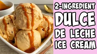 Dulce De Leche Ice Cream Recipe tutorial Shorts [upl. by Adina602]