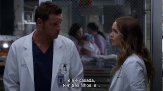 Greys Anatomy Alex imagina uma vida com Izzie LEGENDADO [upl. by Lamee]