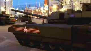 Newest russian tank T14 quotArmataquot [upl. by Eremehc]