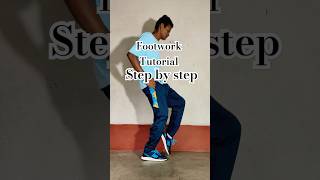 Footwork dance tutorial shorts video viralvideo turtorial shortvideo trendingshorts [upl. by Etterb]