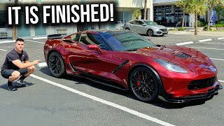 Finishing the Widebody on the Corvette Looks CRAZY [upl. by Teilo]