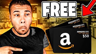 HOW TO GET AMAZON GIFT CARDS FOR FREE 2023 EASY AMAZON GIFT CARD METHOD 2023 [upl. by Thorpe]